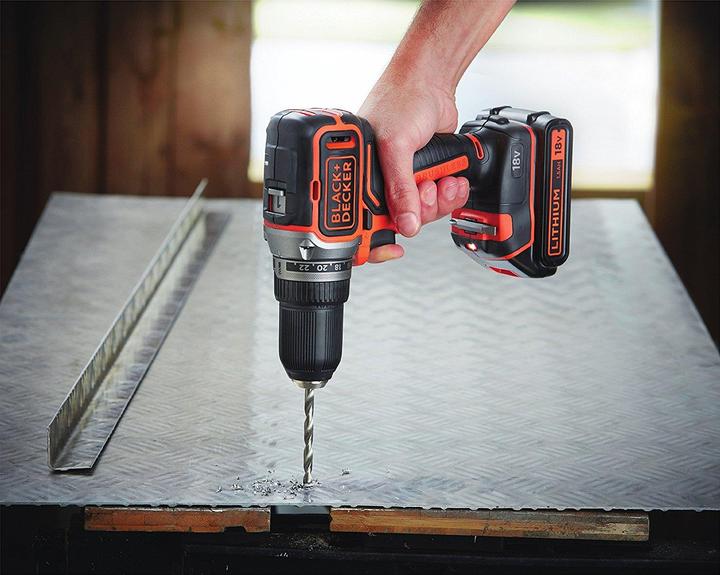 Immagine prodotto Black & Decker Trapano avvitatore a batteria BL186K (Batteria ricaricabile)