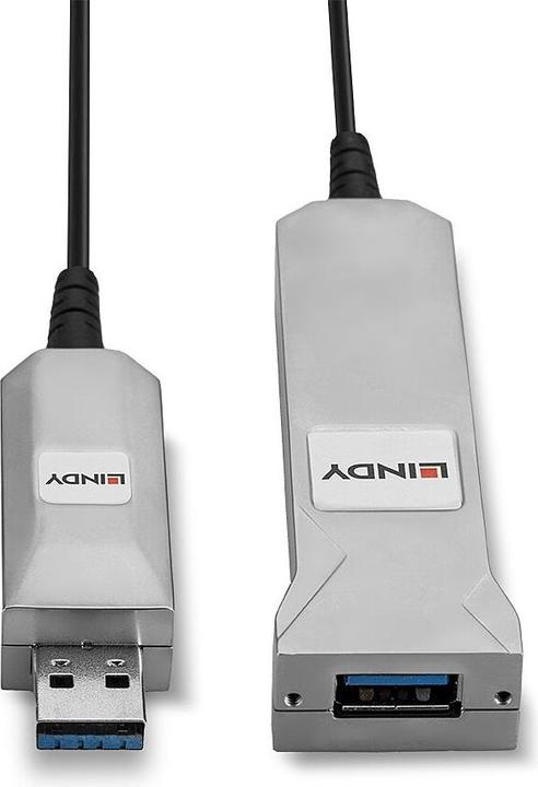 Image du produit Lindy Câble hybride USB 3.0, 50m (50 m, USB 3.0)