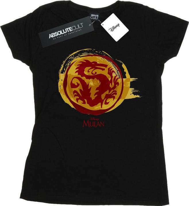 Immagine prodotto Disney Mulan Courage Dragon Symbol Maglietta Donna (L)