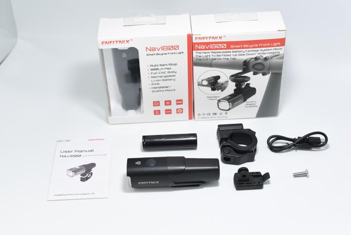Produktbild Enfitnix Navi800 Smart Bicycle Front Light (800 lm, 800 lm)