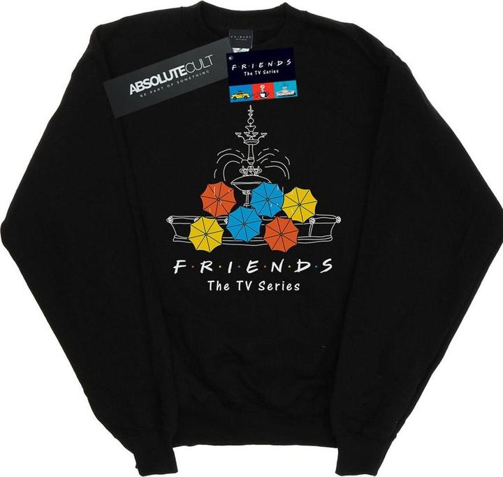 Friends Fountain And Umbrellas Sweatshirt Mädchen
