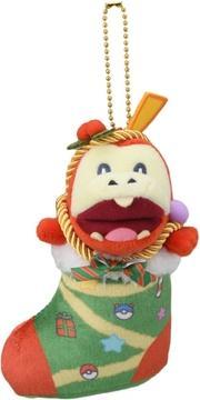 Actual product image Pokémon Paldeas Fuecoco Christmas Market Plush - 17 cm (8 cm)