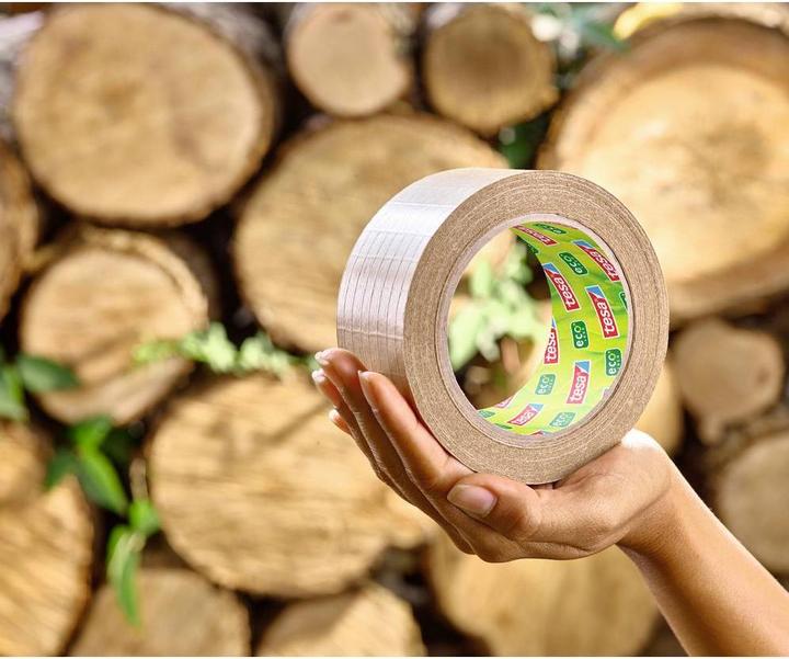 Actual product image tesa Nastro da imballaggio in carta ecoLogo Ultra Strong (50 mm)