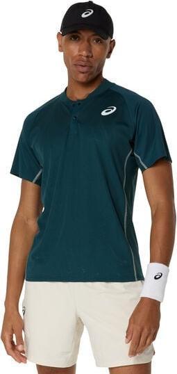 ASICS Performance Asics Match Actibreeze Ss Top Saxon Green Man