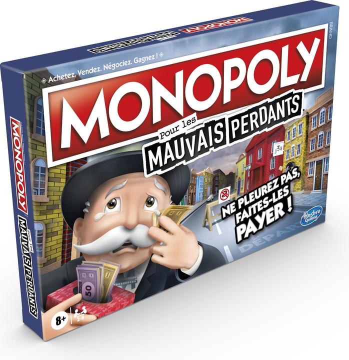 Produktbild Hasbro Gaming Hasbro Monopoly fÃ¼r schlechte Verlierer