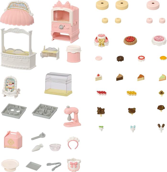 Produktbild Sylvanian Families Dorfkonditorei Set für Starter Haus