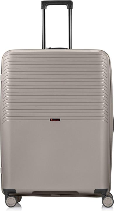 Pack Easy Jet, Trolley-Koffer, L, taupe (137 l, L (90 - 115l))