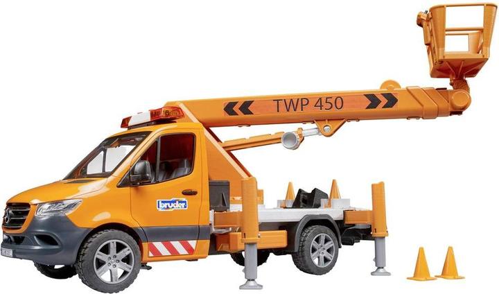 Produktbild Bruder MB Sprinter Arbeitsbühne mit Light + Sound Modul