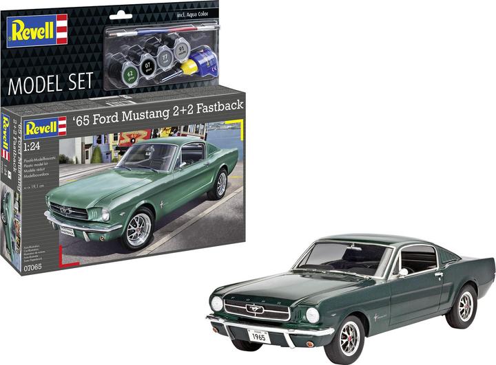 Produktbild Revell Model Set 1965 Ford Mustang 2+2 Fastback