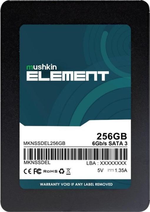 Image du produit Mushkin SSD Element 2,5 256GB SATA3 (256 Go, 2.5")