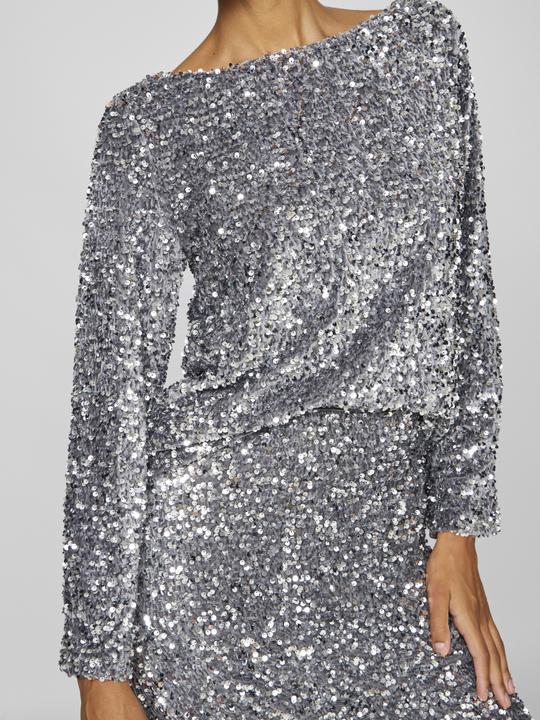 Immagine prodotto Vila Top in paillettes con maniche lunghe (XS)