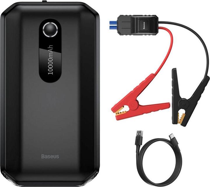 Immagine prodotto Baseus Avviatore di emergenza per auto Super Energy (10000 mAh, 12 W, 37 Wh)