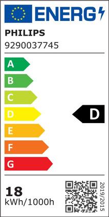 Energy Label Philips LED tube T5 (G5, 17.10 W, 2500 lm, 1 x, D)