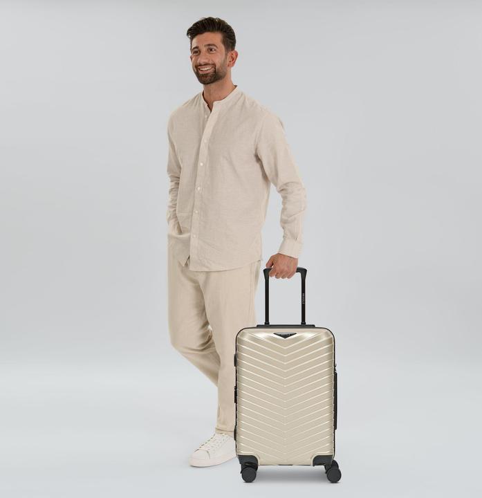 Immagine prodotto Redolz Essentials 18 Carrello da cabina a 4 ruote da 55 cm con piega elastica (44 l, Bagaglio a mano (fino a 50 litri))