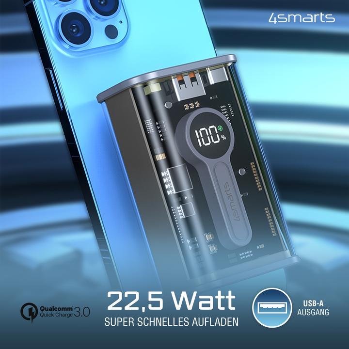 Produktbild 4smarts Lucid Block (9000 mAh, 22.50 W, 33.30 Wh)