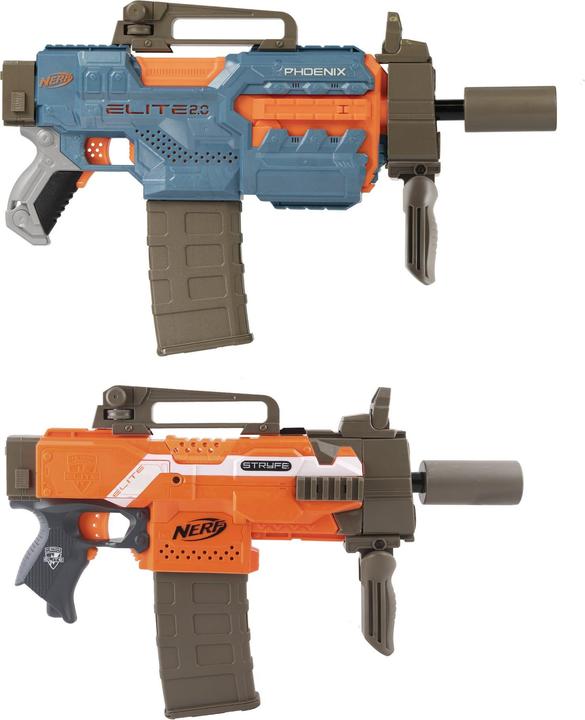 Actual product image Nerf SMG-Kit 2: Silencer Gun, olive