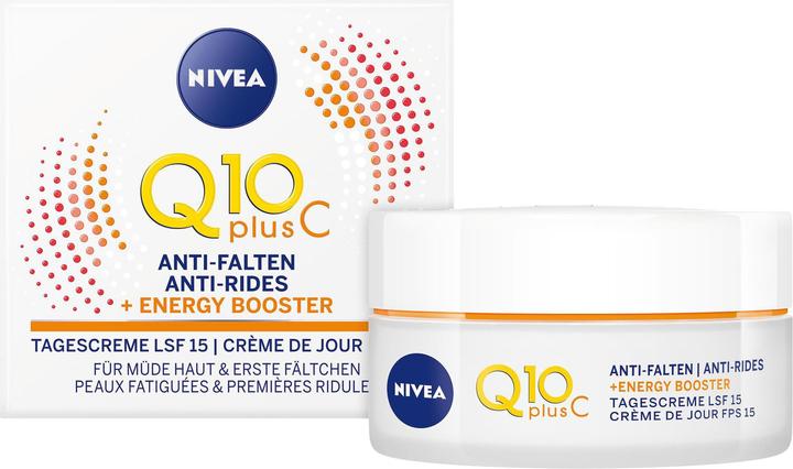 Actual product image NIVEA Q10plusC Energy (50 ml, Day cream, SPF 15)