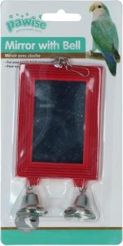 Actual product image Pawise Bird Mirror with bell