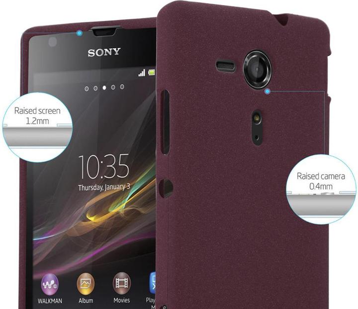 Immagine prodotto Cadorabo Copertura smerigliata in TPU (Sony Xperia SP)