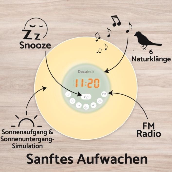 Image du produit Lexibook Sunrise Colour Alarm Clock