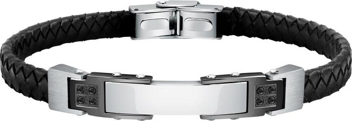 Produktbild Morellato Moody Armband (22 cm, Edelstahl, Leder)