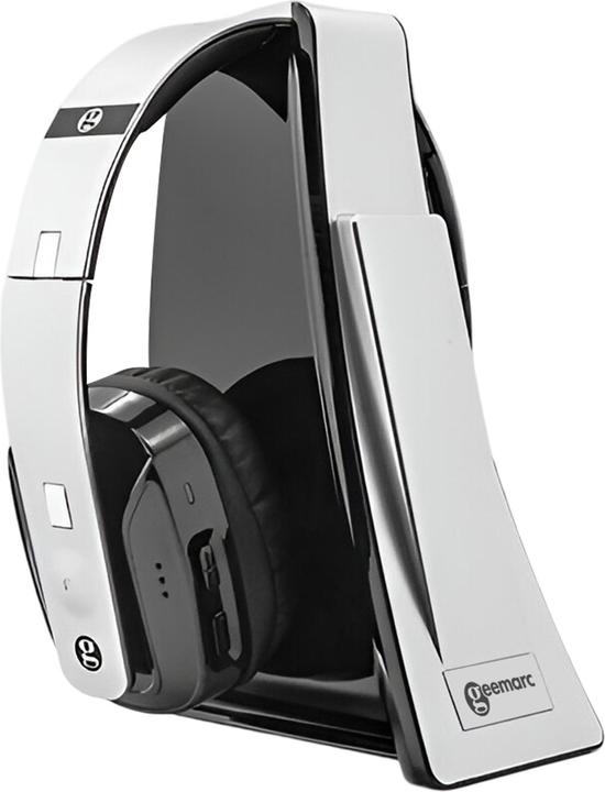 Image du produit Geemarc Casque intra-auriculaire CL7400 OPTI Radio TV sur bandeau léger, contrôle du volume, écouteur (8 h, Sans fil)