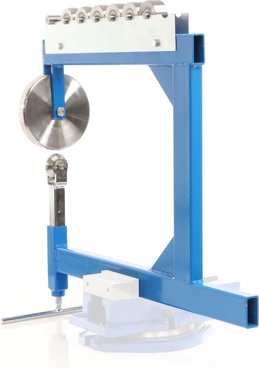 Produktbild Wiltec Rollenstreckmaschine English Wheel 15mm 6 Rollen Blechbearbeitung Metall
