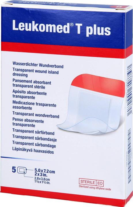 Produktbild BSN T plus transparenter Wundverband mit Wundauflage (5 x)