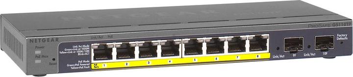 Actual product image Netgear GS110TP-300EUS (10 Ports)