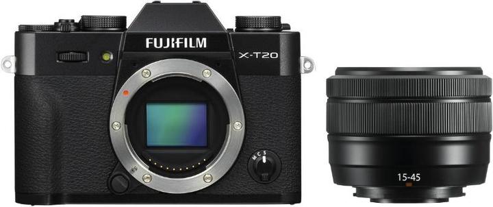 Fujifilm X-T20 Kit (15 - 45 mm, 24.30 Mpx, APS-C / DX)
