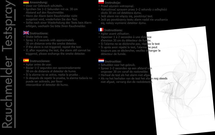 Image du produit LogiLink Test de détecteur de fumée en spray