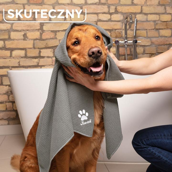 Image du produit Vileda Pet Pro serviette microfibre M (grise, taille M, 45 x 70cm) (45 x 70 cm)