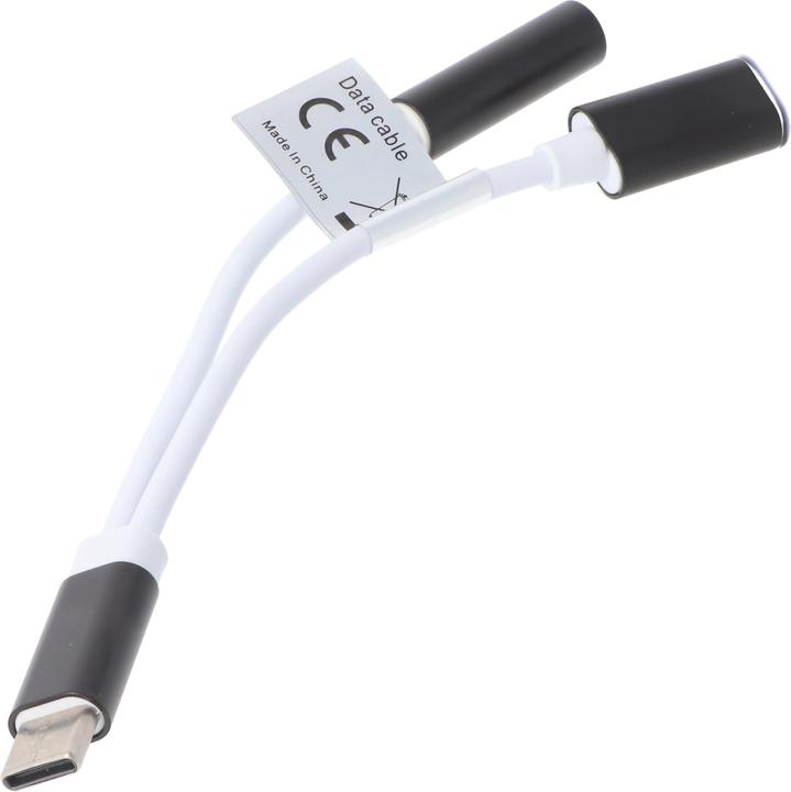 Produktbild AccuCell 2IN1 AUDIO-ADAPTER USB TYPE C USB-C auf 3,5MM