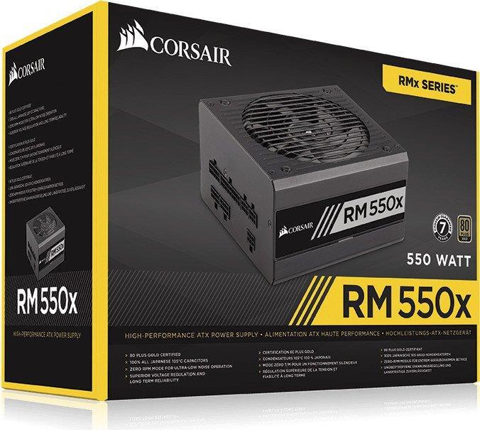 Actual product image Corsair RM550x *2018* (550 W)