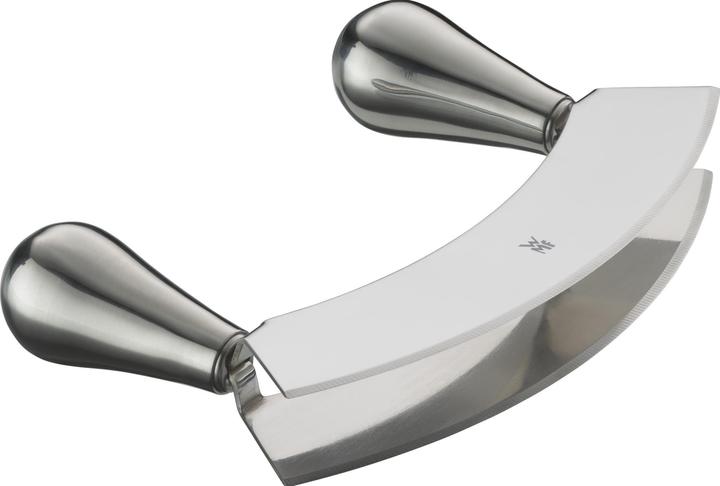 Produktbild WMF Kräutermesser Wiegemesser zweischneidig 18cm Spezialklingenstahl geschmiedet (18 cm)