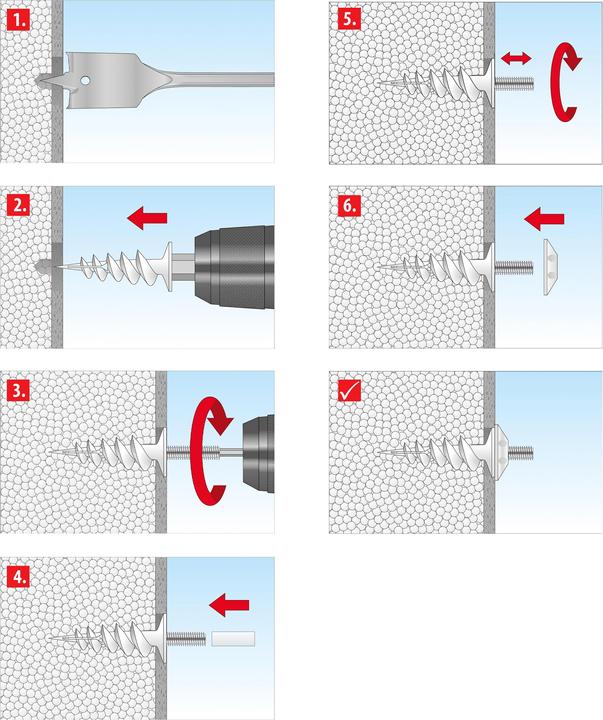 Immagine prodotto Tox Fallrohrbefestigung Thermo Vario (20 pz.)