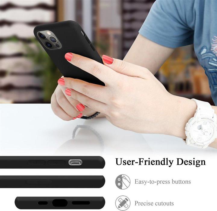 Produktbild Cadorabo TPU Liquid Silicone Case Cover (Apple iPhone 12, Realme 12 Pro+)