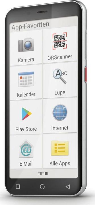 Actual product image Emporia Smart 5 mini (64 GB, Black, 4.95", Single SIM, 13 Mpx, 4G)