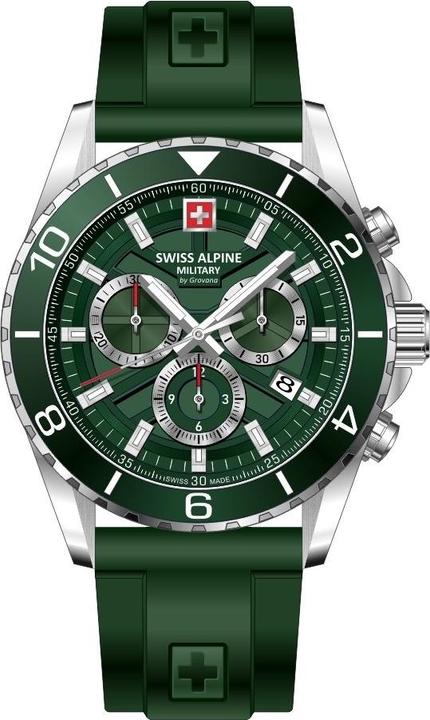 Immagine prodotto Swiss Alpine Military Collezione SENTINEL CHRONO - Orologio svizzero al quarzo (Fatto in Svizzera)