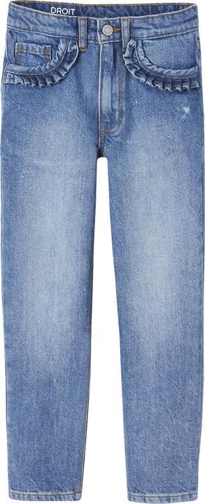 Vertbaudet Gerade Mädchen Jeans, Hüftweite SLIM