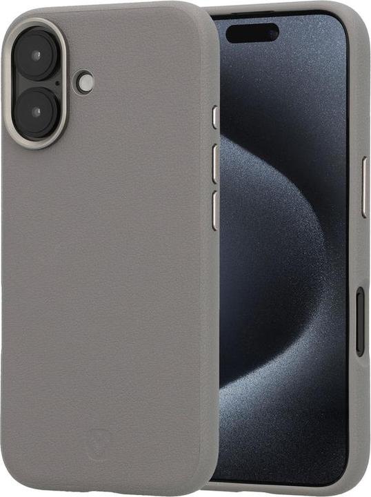 Valenta Back Cover Magsafe Style iPhone 16 Grau, Grundfarbe (Apple iPhone 16)