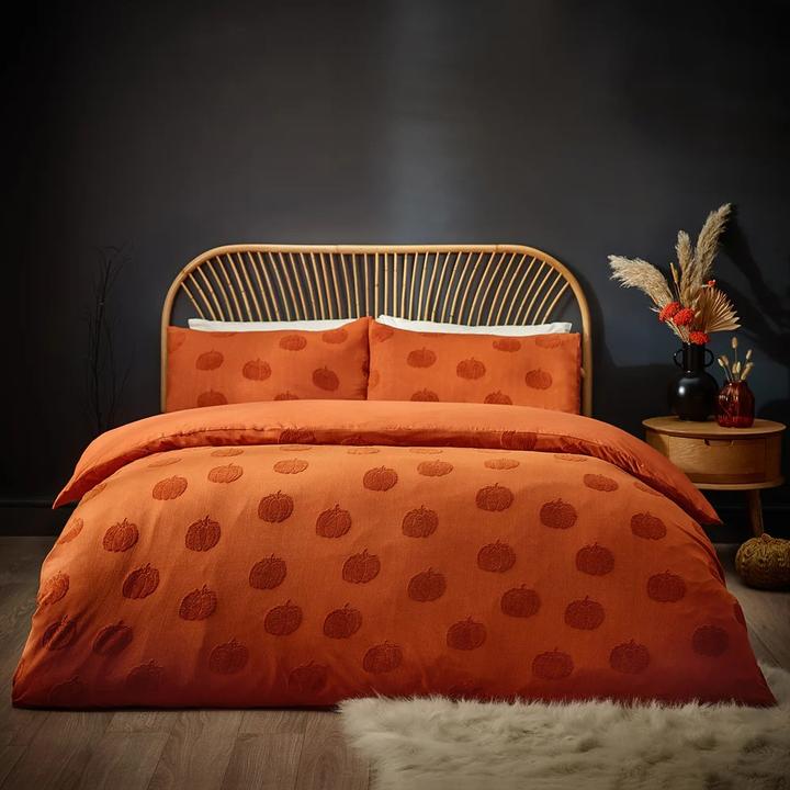 Immagine prodotto Room05 Cotone Zucca Set Copripiumino (Set di biancheria da letto, 260 x 220 cm, 200 x 137 cm, 220 x 230 cm, 200 x 200 cm)