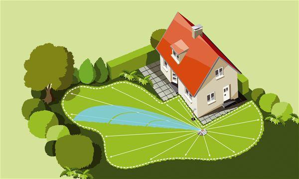 Immagine prodotto Gardena AquaContour (Irrigatori a scomparsa, Area irrigatore)