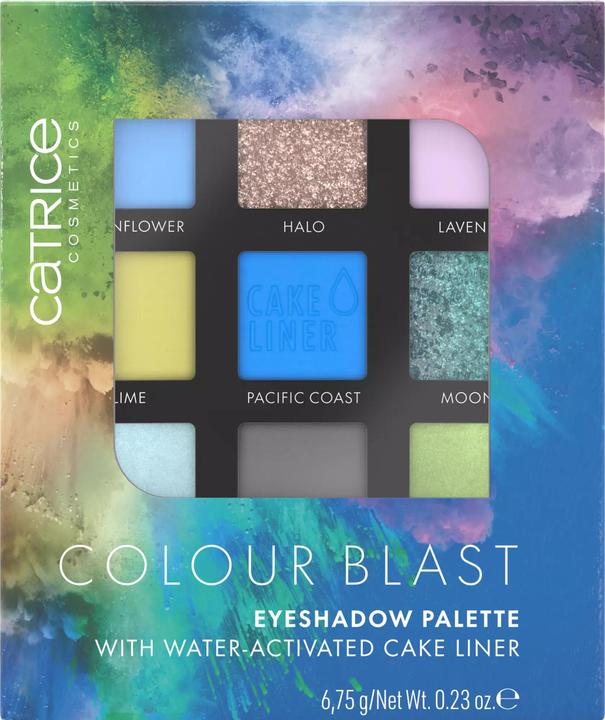 Produktbild Catrice Colour Blast Eyeshadow Palette 020 Blue meets Lime (020 Blue meets Lime)