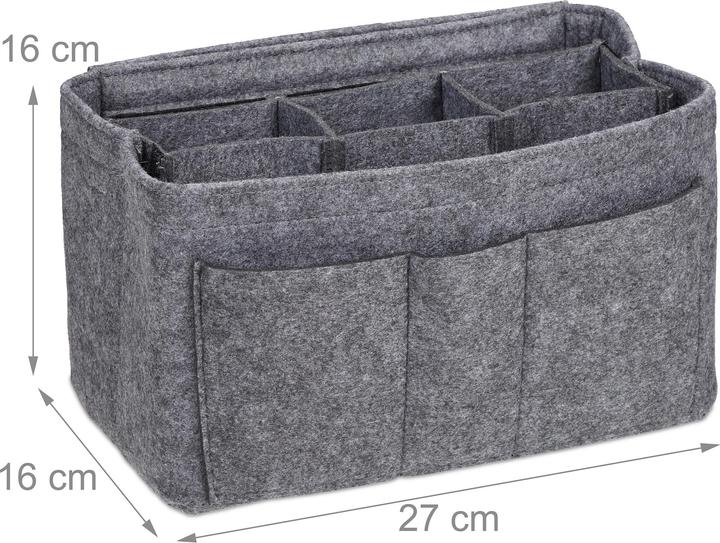 Actual product image Relaxdays Bag organiser (27 x 16 x 16 cm)