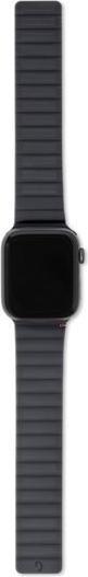 Produktbild Cyberport magnetisches Silikonarmband LITE Schwarz 38-40mm (Silikon)
