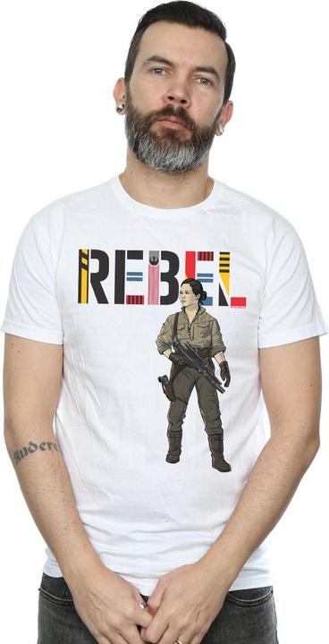 Immagine prodotto Star Wars The Rise Of Skywalker Rebel Rose Maglietta Uomo (4XL)