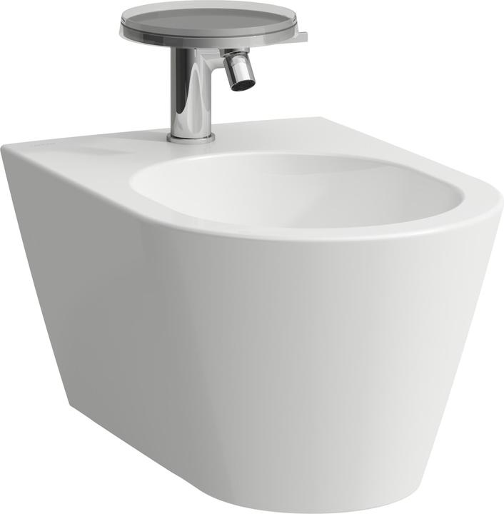 Image du produit Laufen Bidet mural KARTELL 1 trou de robinetterie blanc LCC