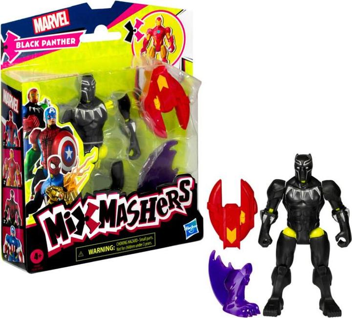 Actual product image Hasbro MixMashers Marvel Black Panther Avengers Mix-And-Match Action-Figur & Accessoires