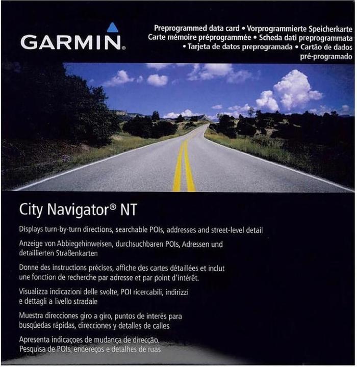 Image du produit Garmin City Navigator Europe NT Espagne et Portugal